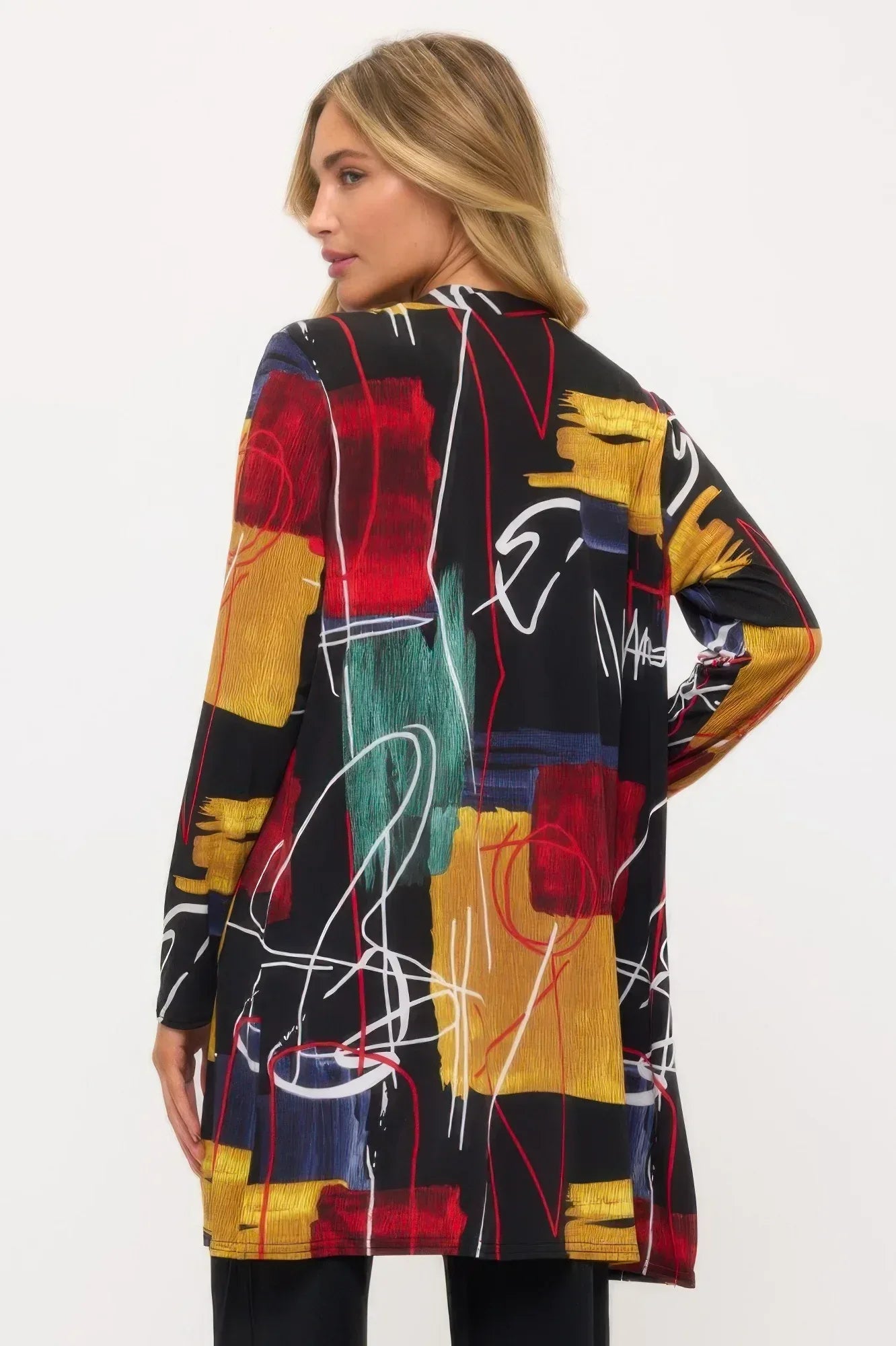 Long Sleeve Print Cardigan Secondary image