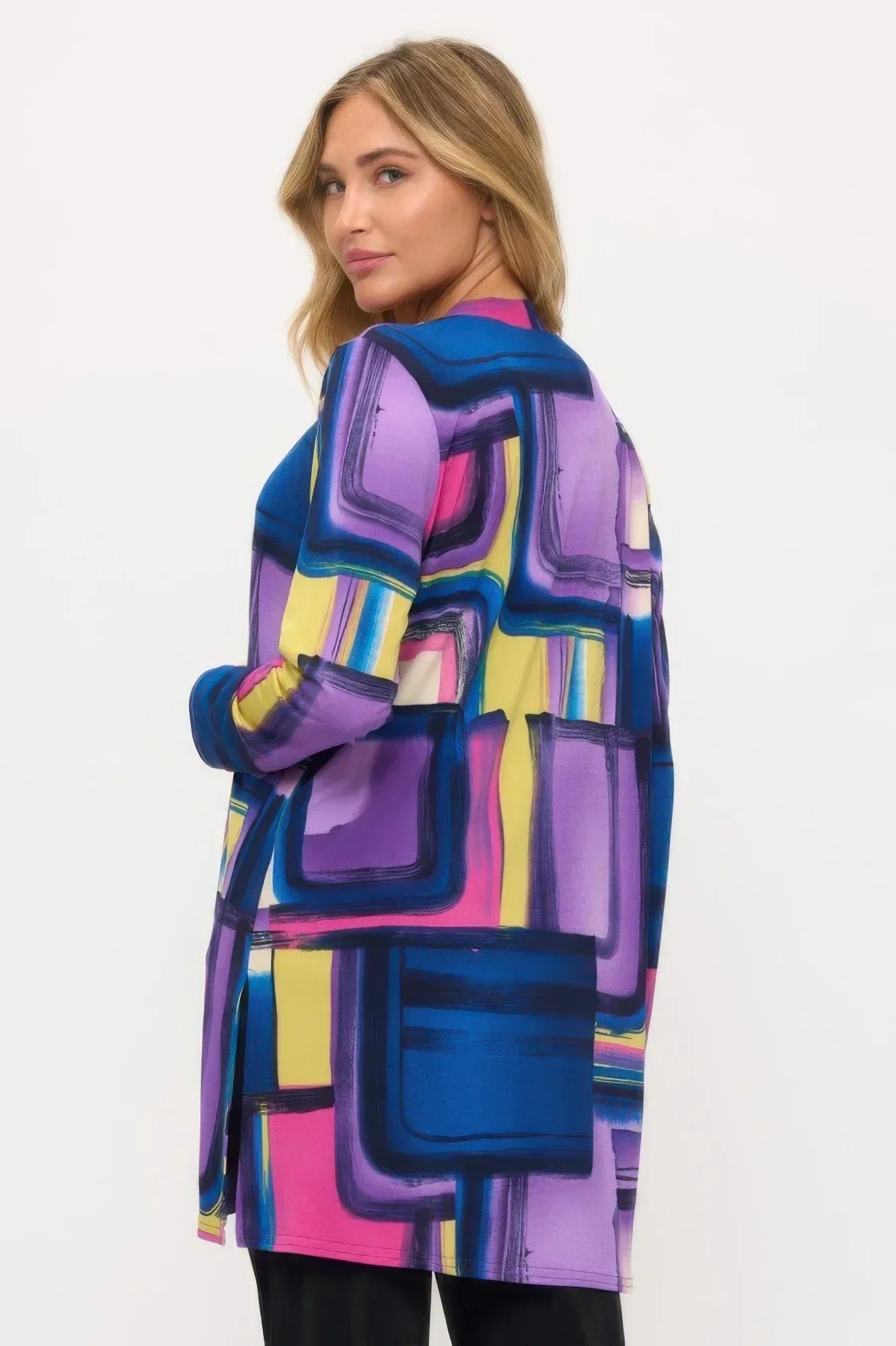 Long Sleeve Print Cardigan Secondary image