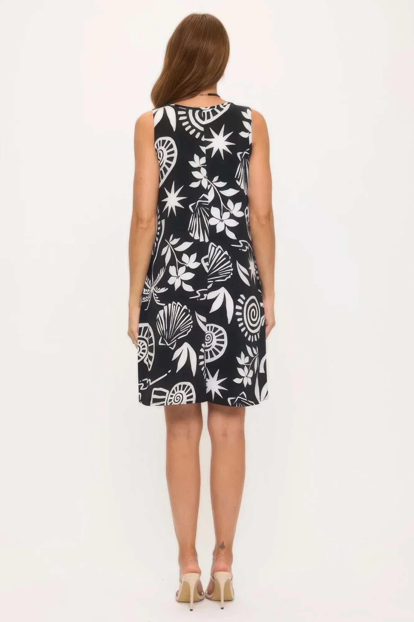 Hit V-neck Bias Pocket Tank Dress | Mixtshop LLC