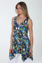 Hit Shark Bite Hem Tank | Mixtshop LLC