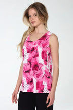 Hit Print Sleeveless Tank Top | Mixtshop LLC