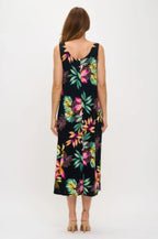 Plus Size Print Bns Tank Long Dress | Mixtshop LLC