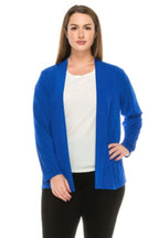 Long Sleeve Acetate Cardigan Jacket | Mixtshop LLC