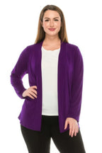 Long Sleeve Acetate Cardigan Jacket | Mixtshop LLC