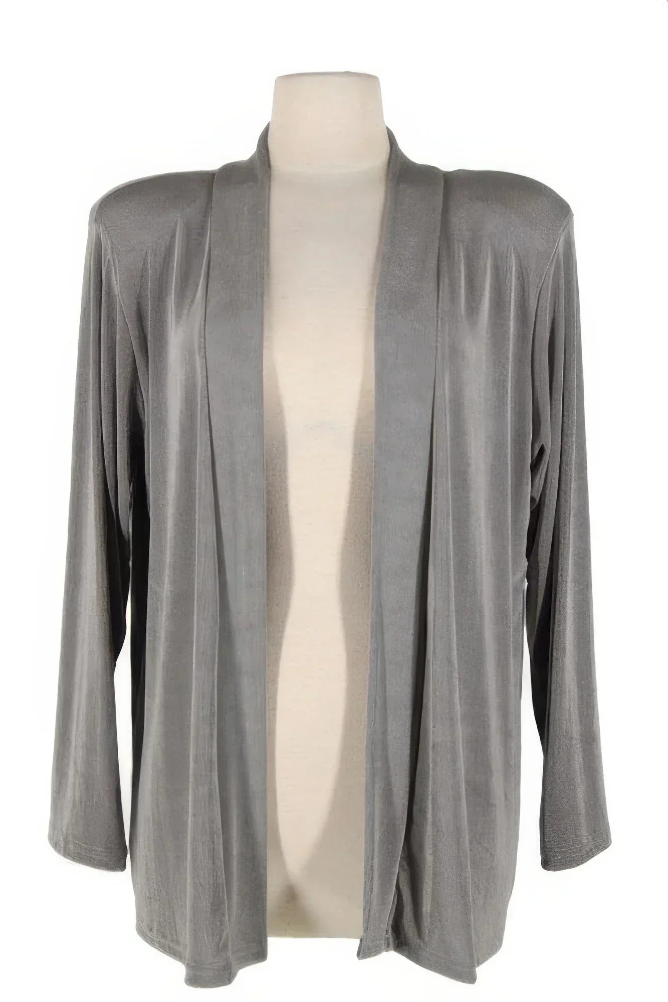Long Sleeve Acetate Cardigan Jacket | Mixtshop LLC