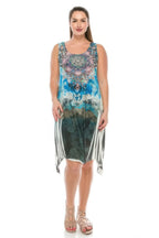 Sublimated Rhinestone Tank Dress | Mixtshop LLC