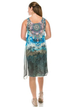 Sublimated Rhinestone Tank Dress | Mixtshop LLC