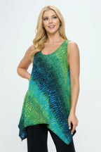 Sleeveless Side Drop Tunic | Mixtshop LLC