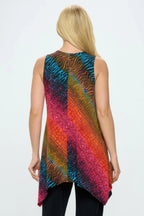 Sleeveless Side Drop Tunic | Mixtshop LLC
