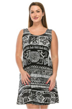 Stretchy Abstract Print Short Dress | Mixtshop LLC