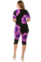 Floral Print Top Capri Pants Set | Mixtshop LLC