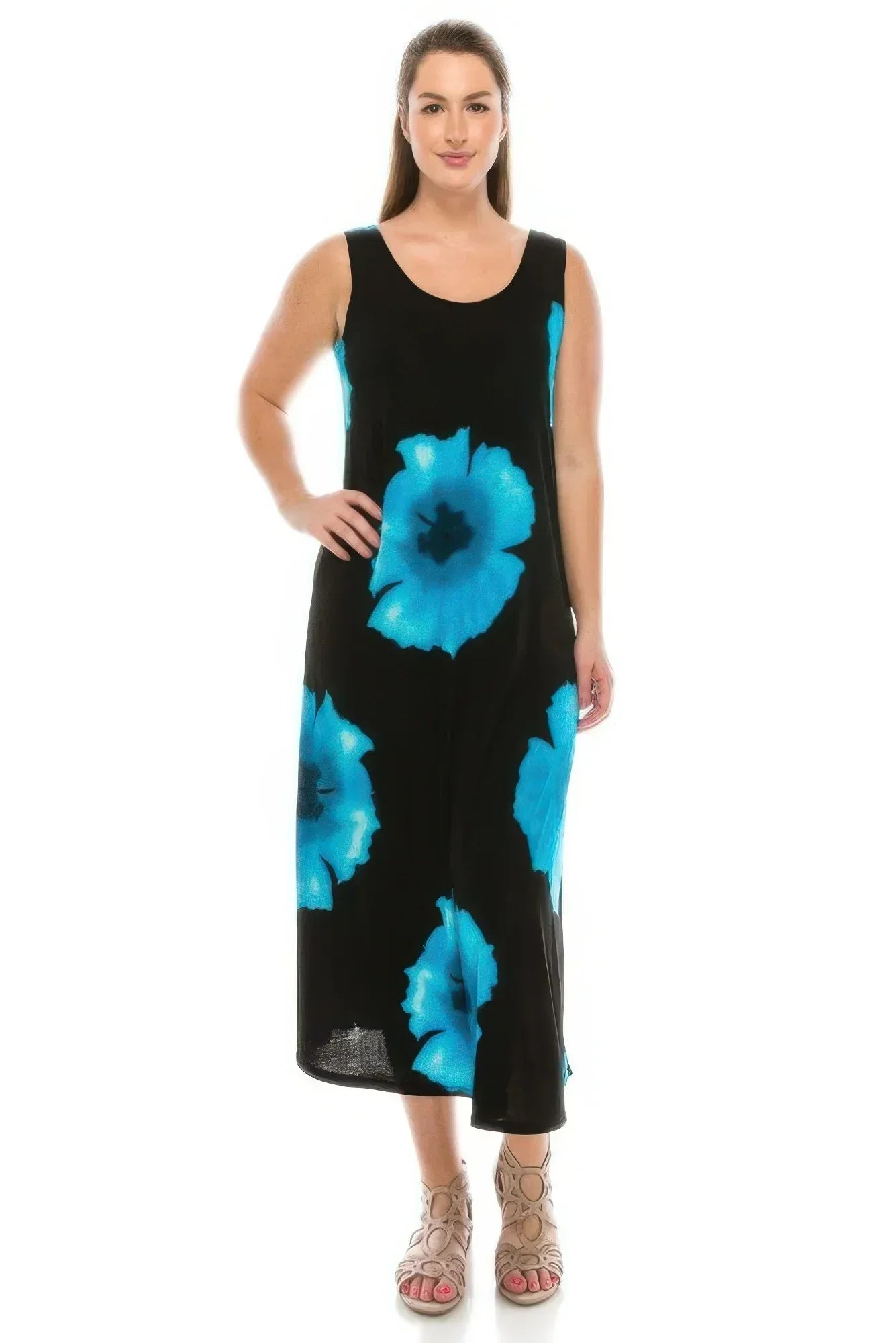Sleeveless And Soft Long Dress | Mixtshop LLC