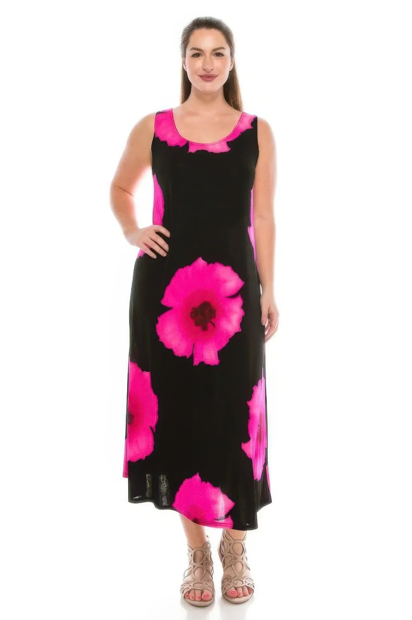 Sleeveless And Soft Long Dress | Mixtshop LLC