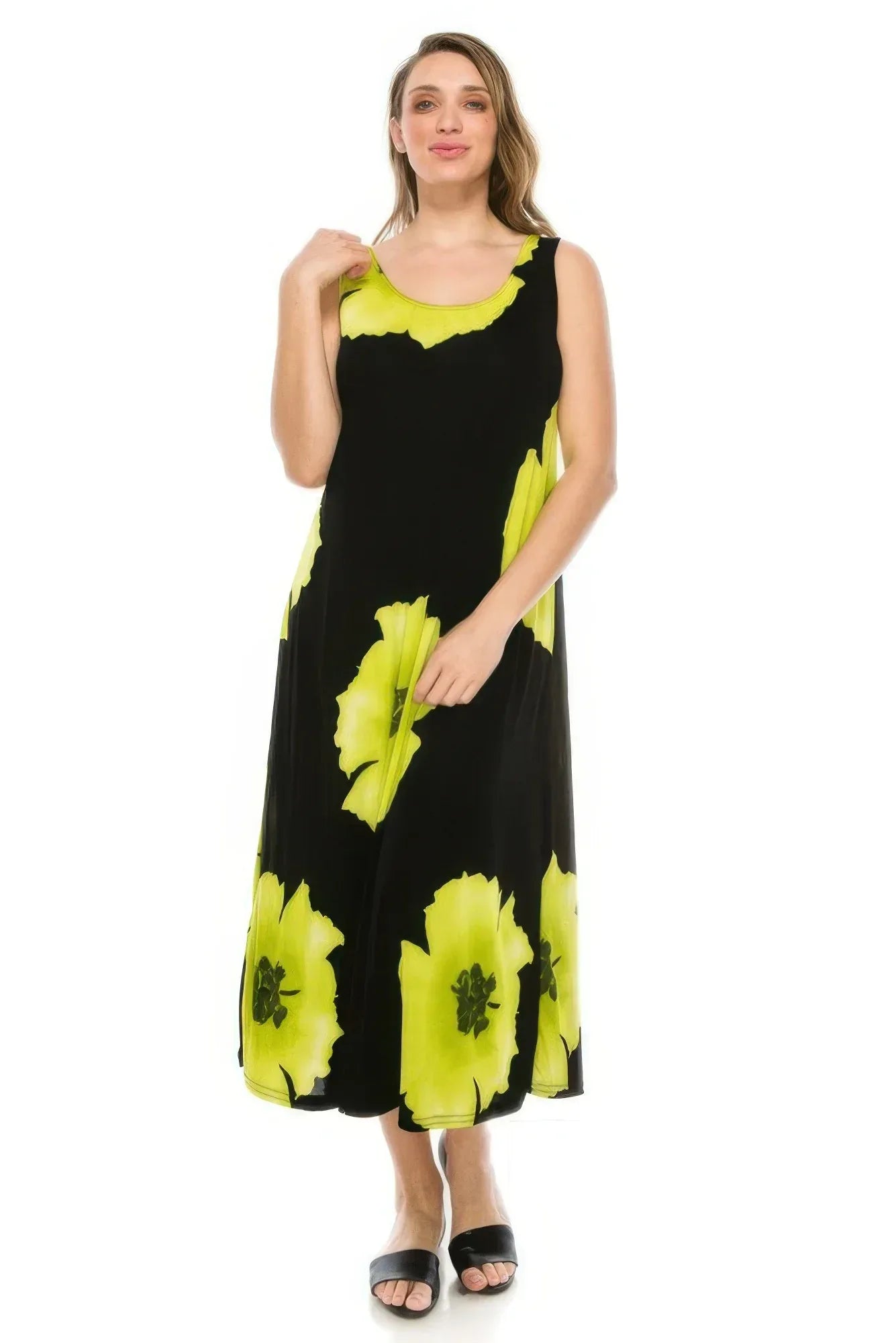 Sleeveless And Soft Long Dress | Mixtshop LLC