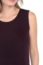 Solid Sleeveless Acetate Tank Top | Mixtshop LLC