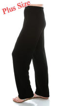 Jostar Stretchy Acetate Solid Long Plus Pants | Mixtshop LLC