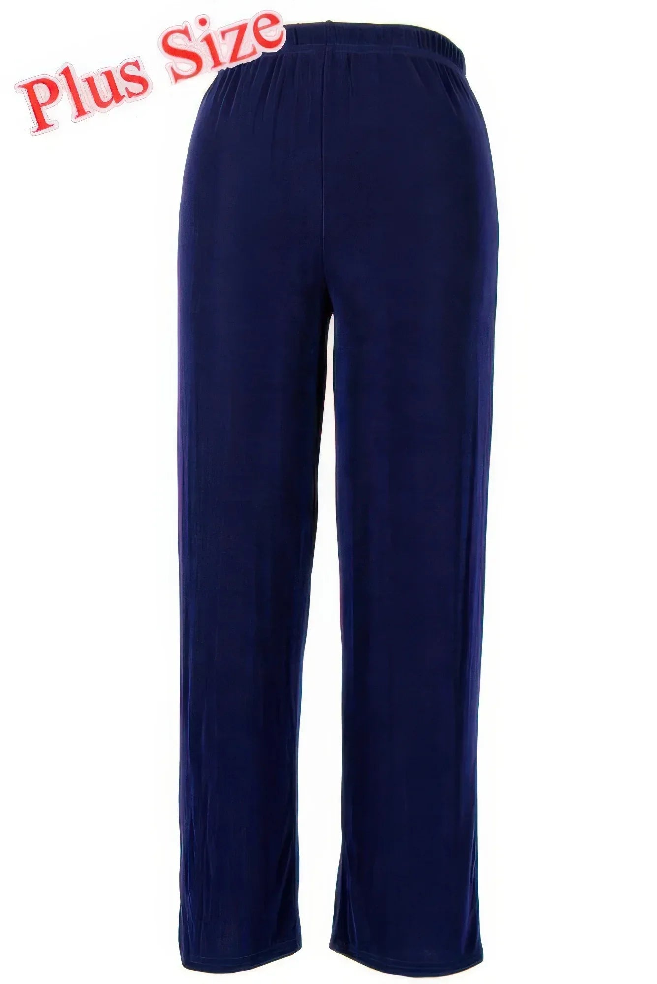 Jostar Stretchy Acetate Solid Long Plus Pants | Mixtshop LLC
