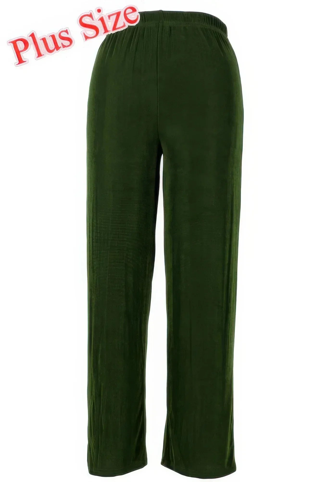 Jostar Stretchy Acetate Solid Long Plus Pants | Mixtshop LLC