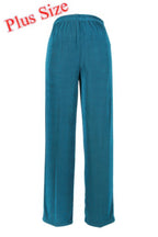 Jostar Stretchy Acetate Solid Long Plus Pants | Mixtshop LLC