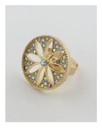 Adjustable cut out flower ring | Mixtshop LLC