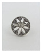 Adjustable cut out flower ring | Mixtshop LLC