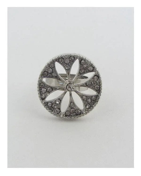 Adjustable cut out flower ring | Mixtshop LLC