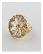 Adjustable cut out flower ring | Mixtshop LLC