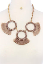 Fashion chunky stylish necklace and earring set | Mixtshop LLC