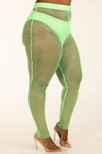 Panty Lined Mesh Leggings | Mixtshop LLC
