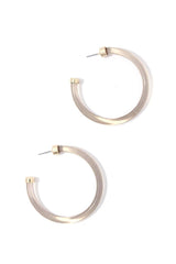 Open Hoop Earring | Mixtshop LLC