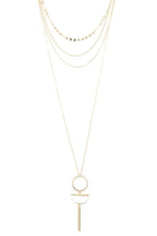 Metal Layered Necklace | Mixtshop LLC