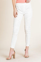 High Waist Skinny Moto Pant | Mixtshop LLC