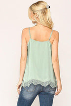 Sleek Satin Cami Top | Mixtshop LLC