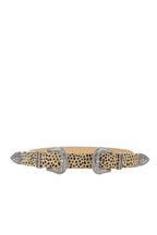 Fashion Chic Trendy Double Buckle Leopar Belt | Mixtshop LLC