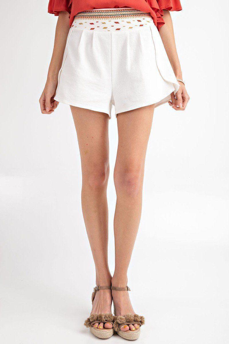 High Rise Waist Shorts | Mixtshop LLC Main image
