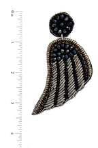 Fashion Modern Wing Patch Drop Earring | Mixtshop LLC