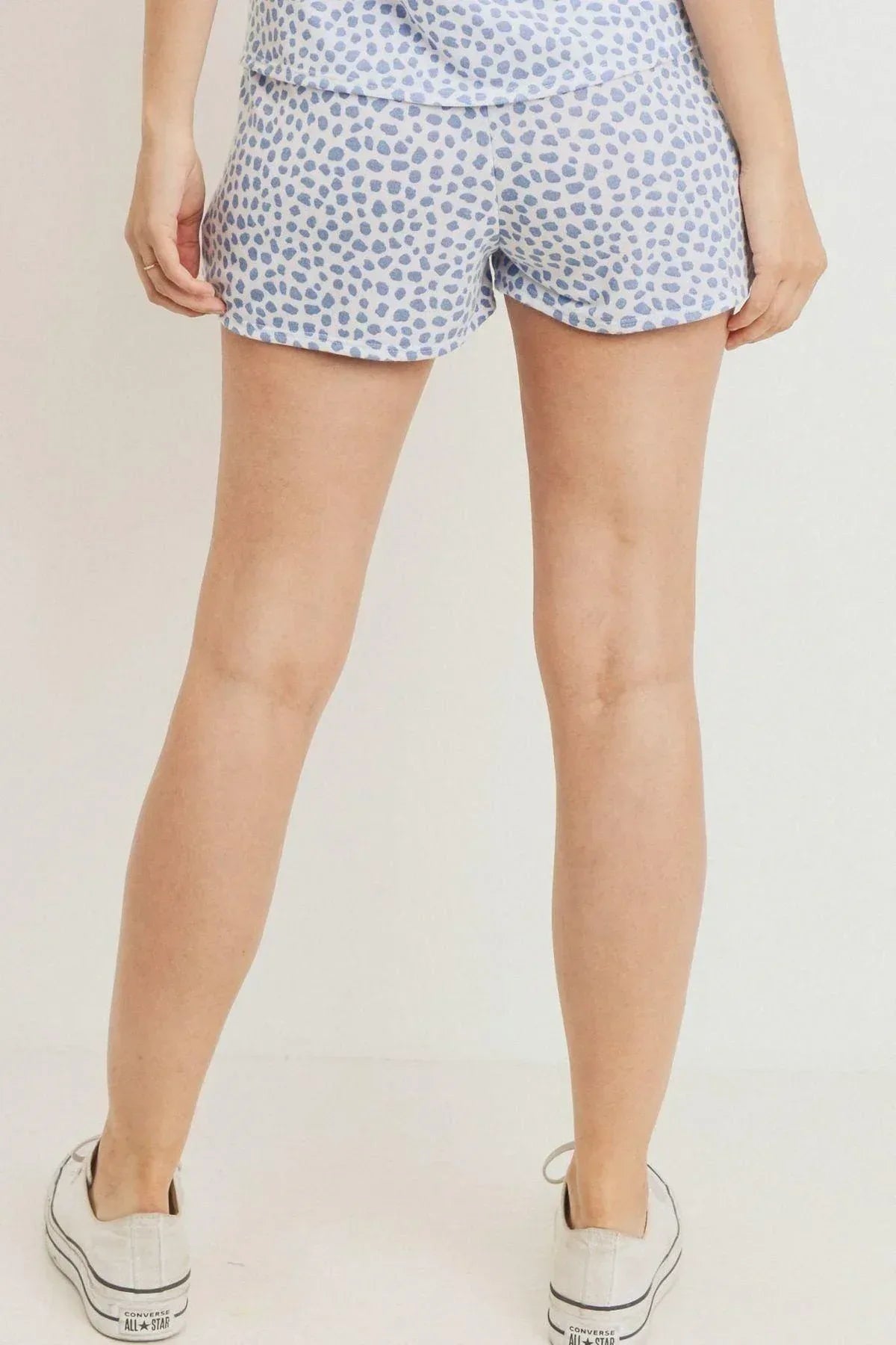 Leopard Printed Terry Short Pants | Mixtshop LLC