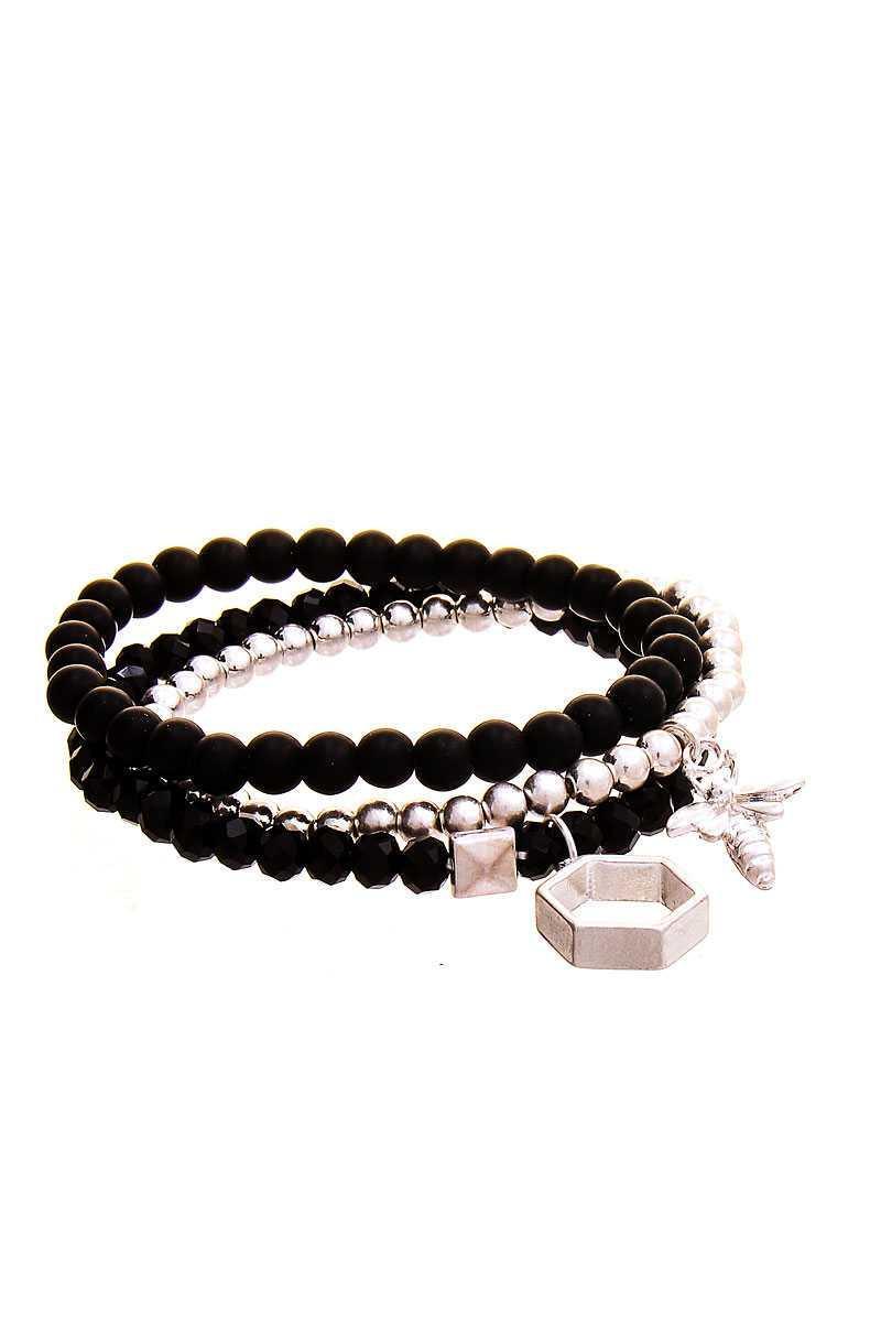 Multi Beaded Fashion Bracelet Secondary image
