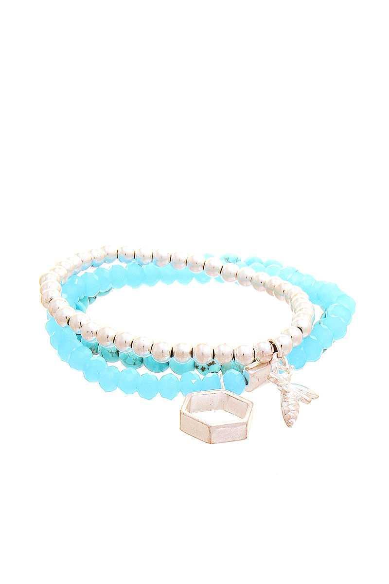 Multi Beaded Fashion Bracelet | Mixtshop LLC