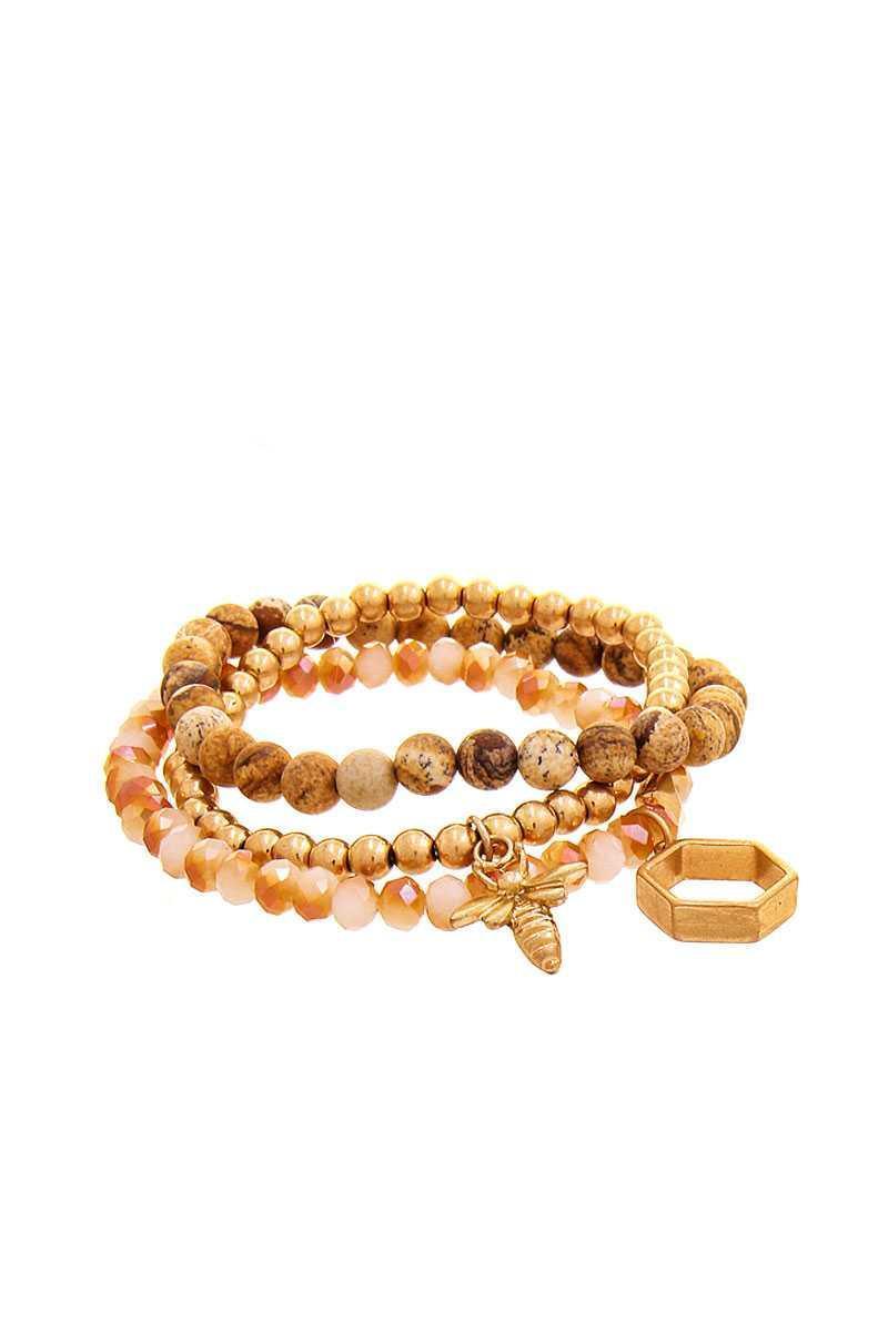 Multi Beaded Fashion Bracelet | Mixtshop LLC