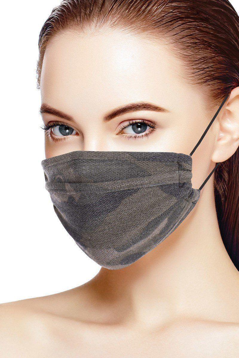 Camouflage 3d Reusable Face Mask | Mixtshop LLC Main image