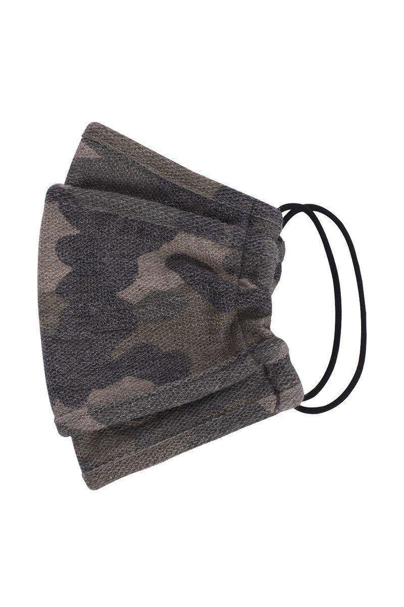 Camouflage 3d Reusable Face Mask Secondary image