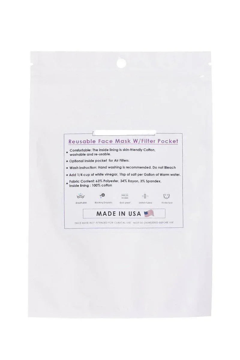 Camouflage 3d Reusable Face Mask | Mixtshop LLC