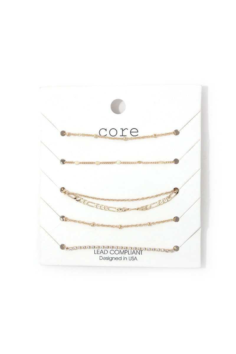 Metal Bracelet Set | Mixtshop LLC