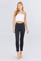 Waist Elastic Band Ponte Pants | Mixtshop LLC