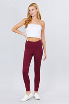 Waist Elastic Band Ponte Pants | Mixtshop LLC