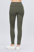 Waist Elastic Band Ponte Pants | Mixtshop LLC