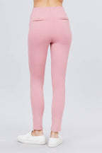 Waist Elastic Band Ponte Pants | Mixtshop LLC