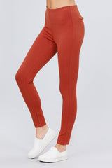 Waist Elastic Band Ponte Pants | Mixtshop LLC