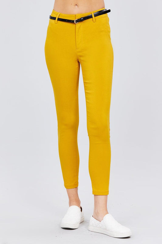 Bengaline Belted Pants | Mixtshop LLC